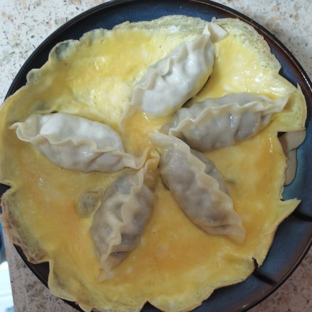 十分钟快手菜抱蛋煎饺（速冻饺子）