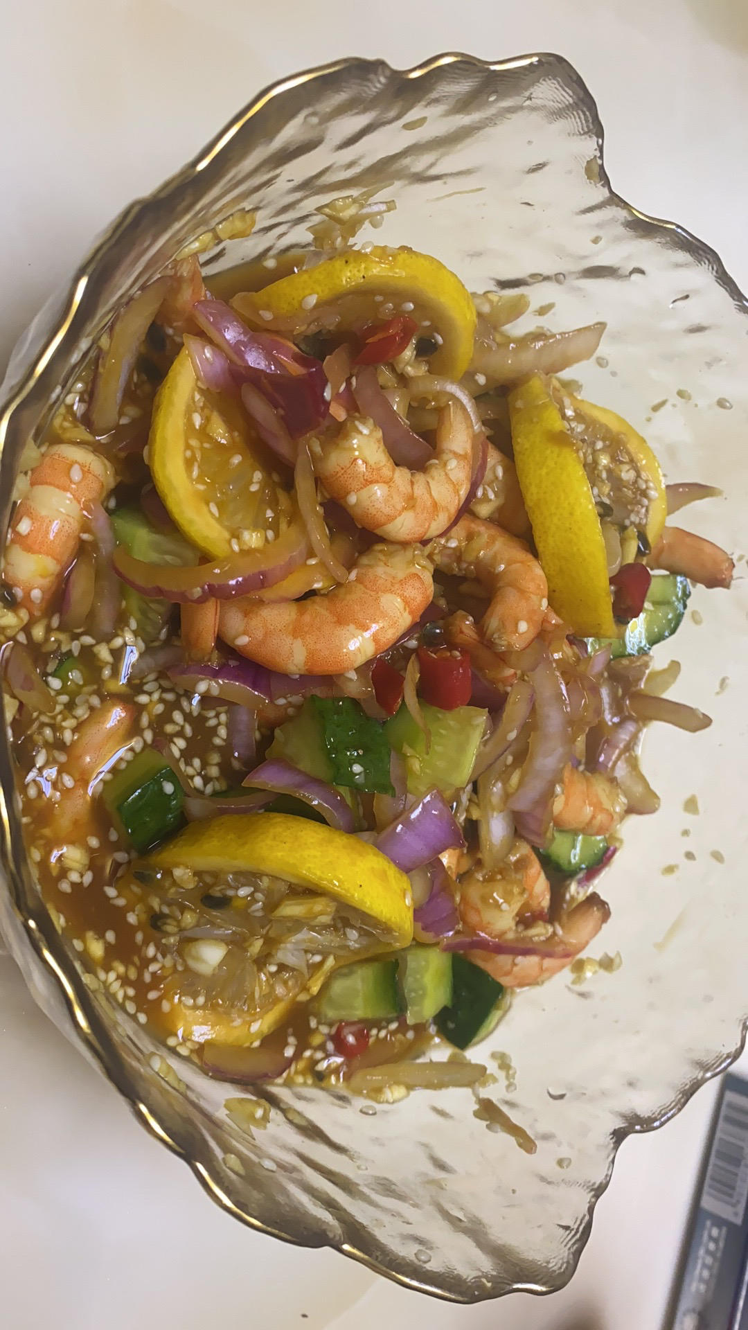 绝绝子～泰式酸辣虾