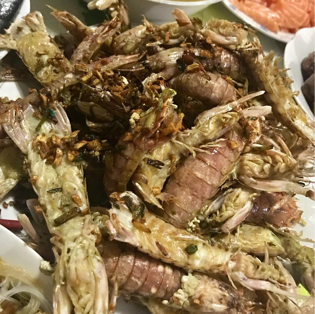 椒盐皮皮虾