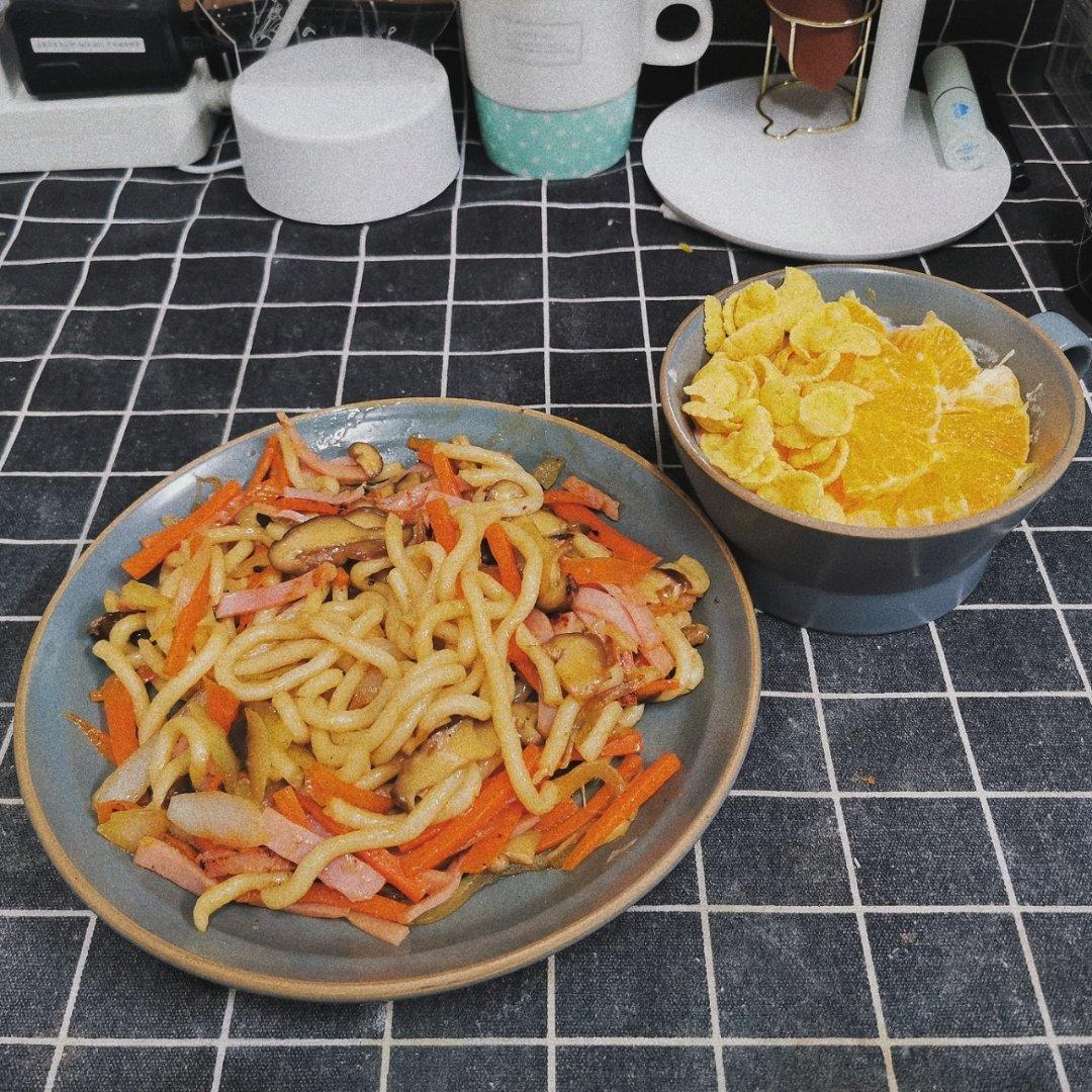 日式风味炒乌冬