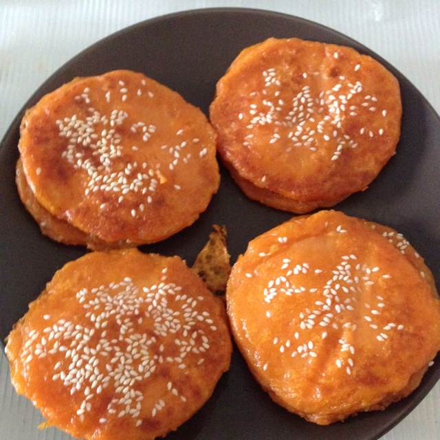 香甜红薯饼
