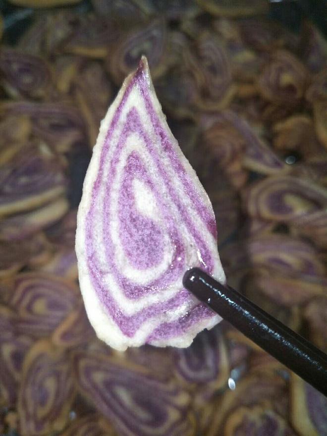 紫薯版猫耳朵的做法