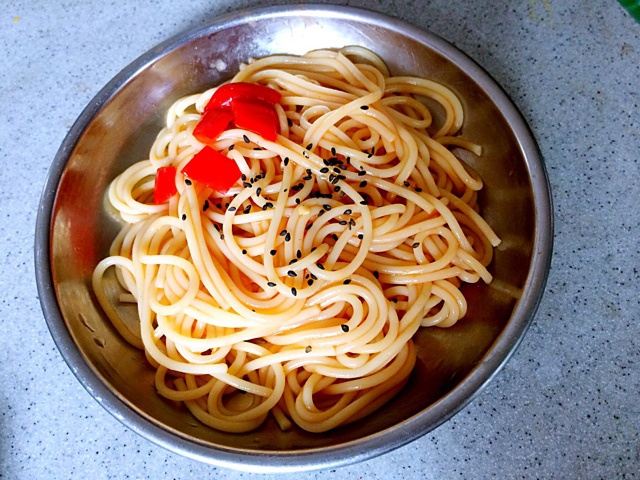 蒜香番茄意面