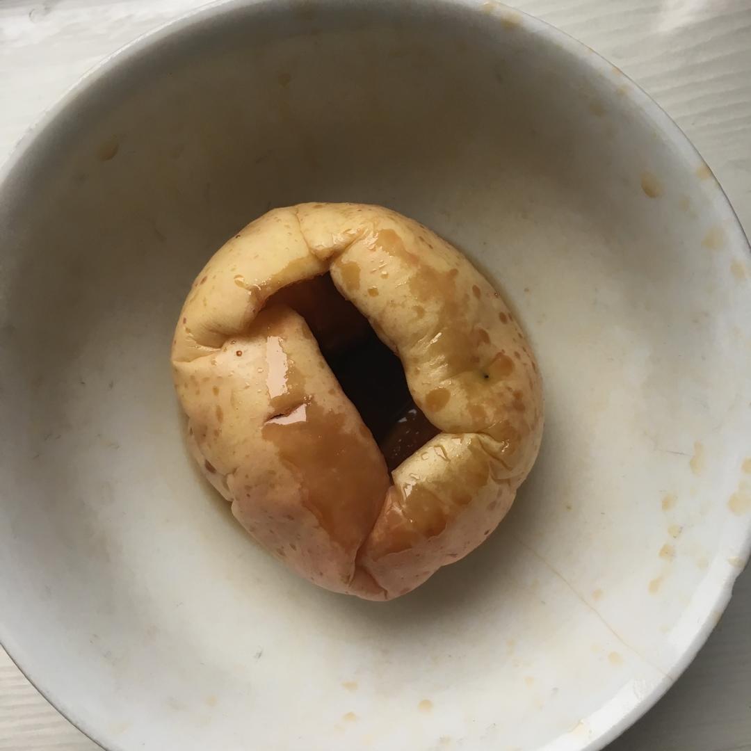 快手红糖苹果(微波炉版)