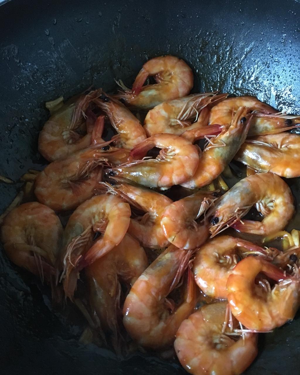 黄晓明茄汁大虾－中餐厅