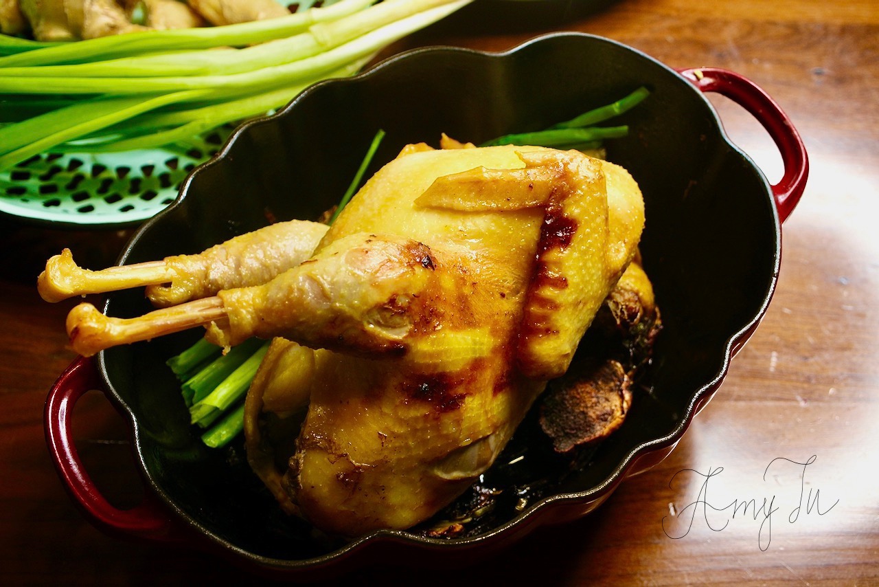 【简单好味】无水铸铁锅焗鸡的做法