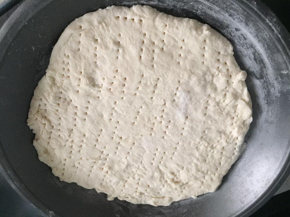 不用酵母的披萨底 No Yeast Pizza Dough