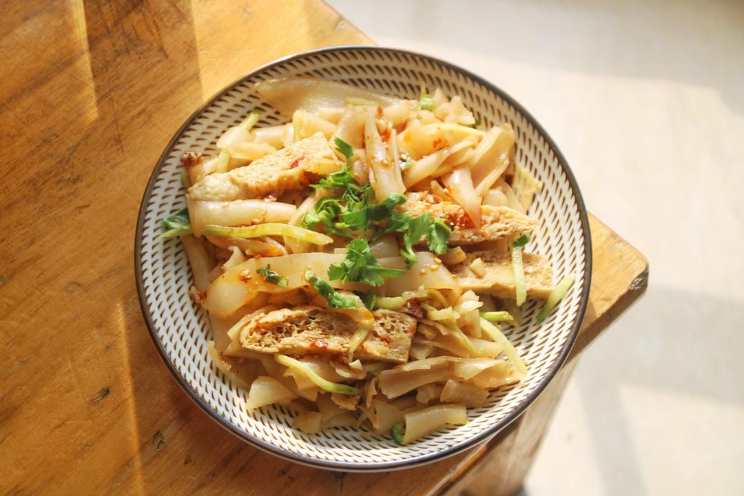 凉皮-家庭自制（告诉你自己做更劲道的秘诀）