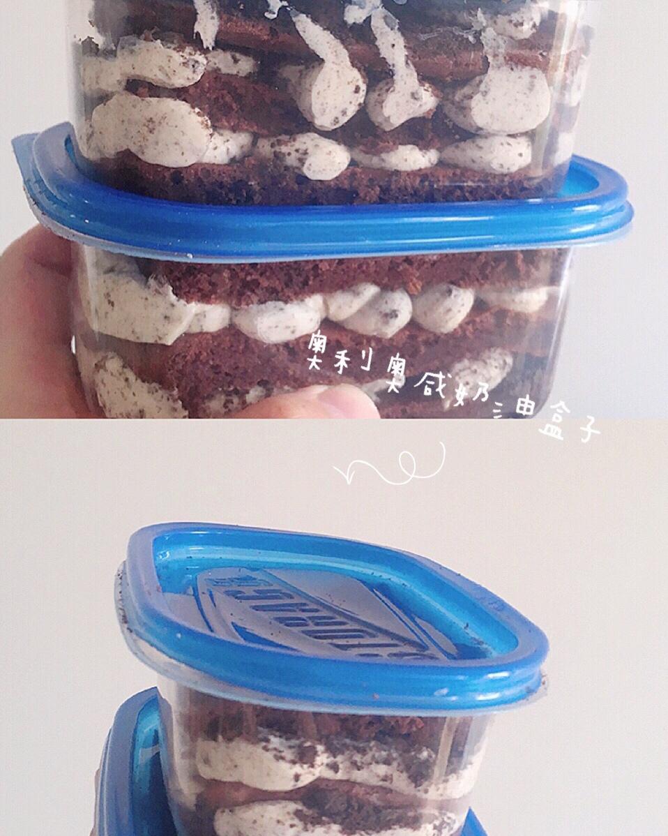 好吃到流泪的奥利奥咸奶油盒子蛋糕