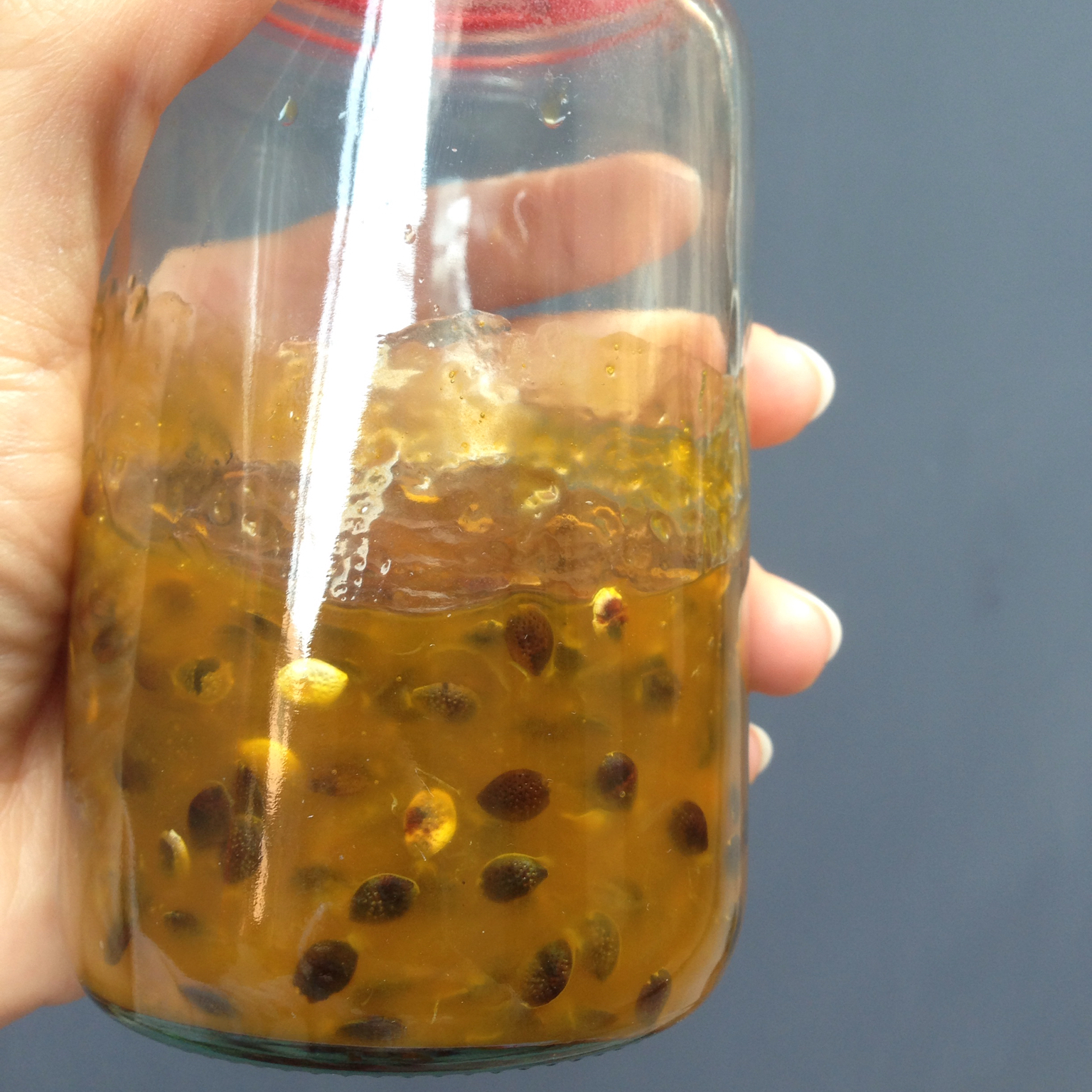 柠檬百香果酱