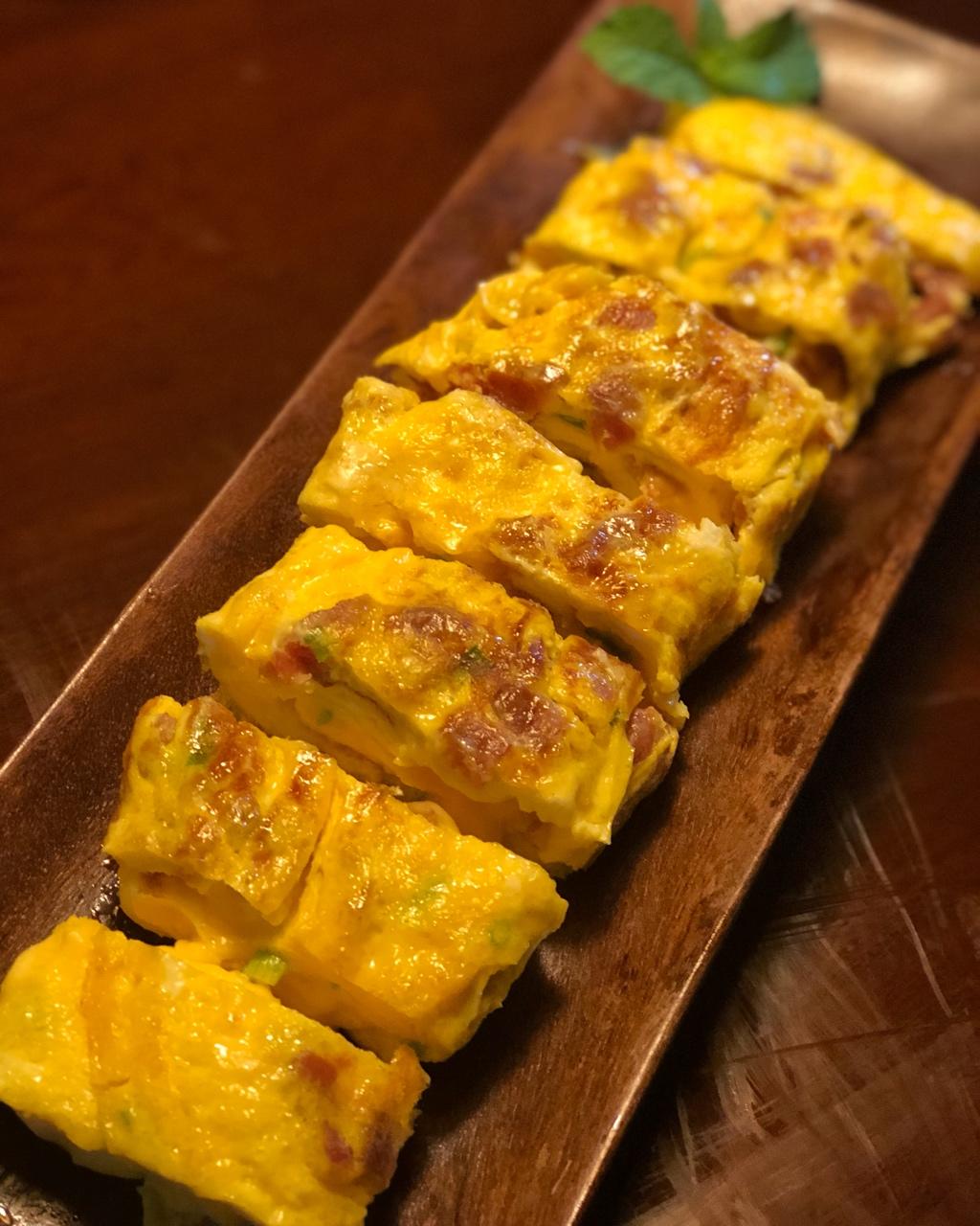 香肠芝士葱蛋烧