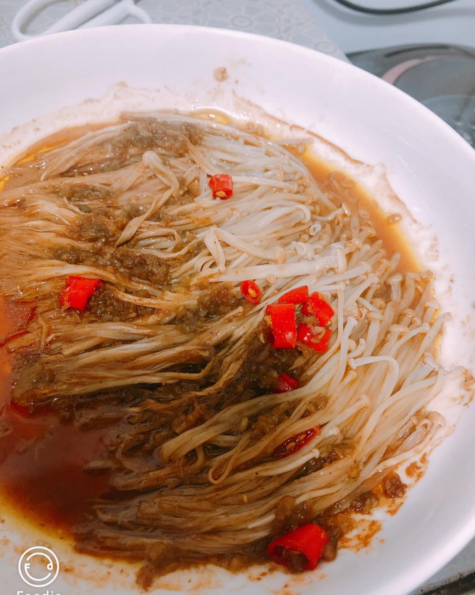 蒜蓉烤金针菇
