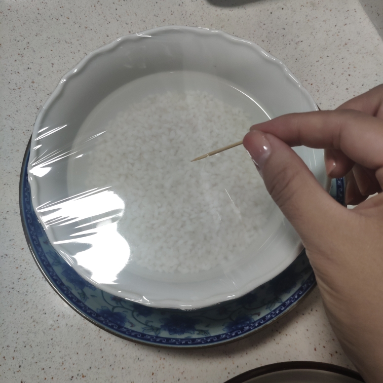 超快手微波炉米饭（真零失败）的做法 步骤2