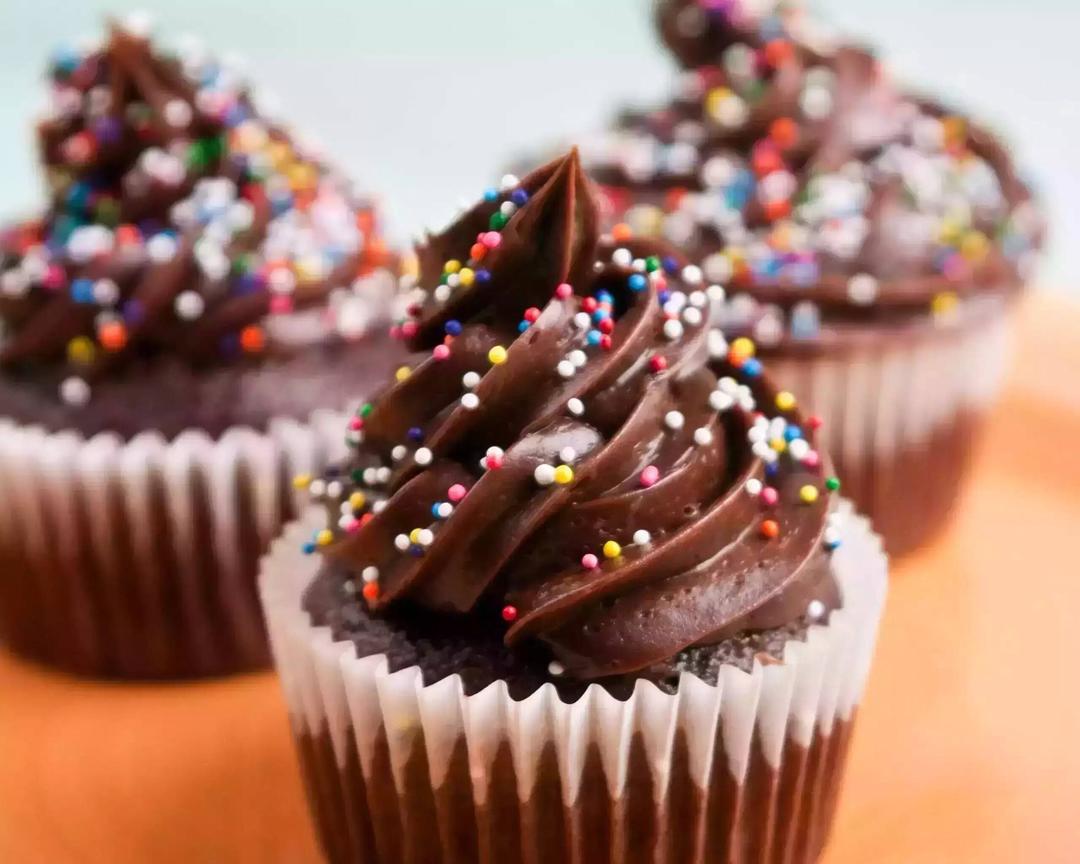 3★家里喝不完的 高乐高 之【巧克力杯子蛋糕】