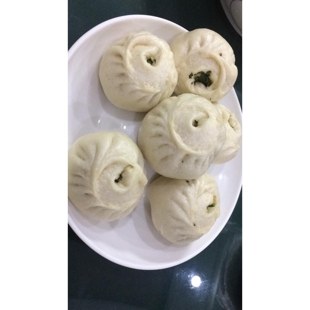 节省一半时间的大包子（另付翠绿菜包子，肉包子，腹黑包子食谱）