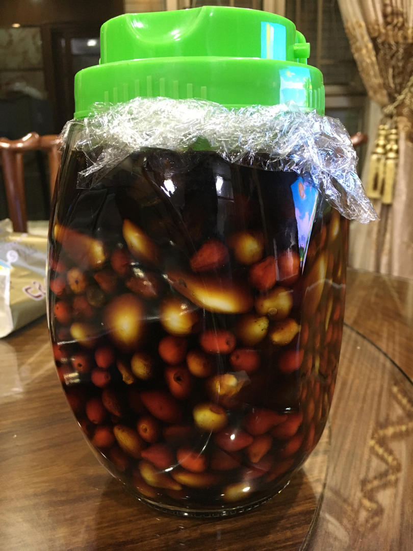 大健健是我做的酱油泡七彩椒