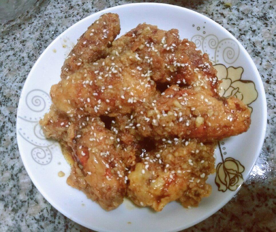 好吃到尖叫的韩国炸鸡，“韩式蜂蜜黄油炸鸡”