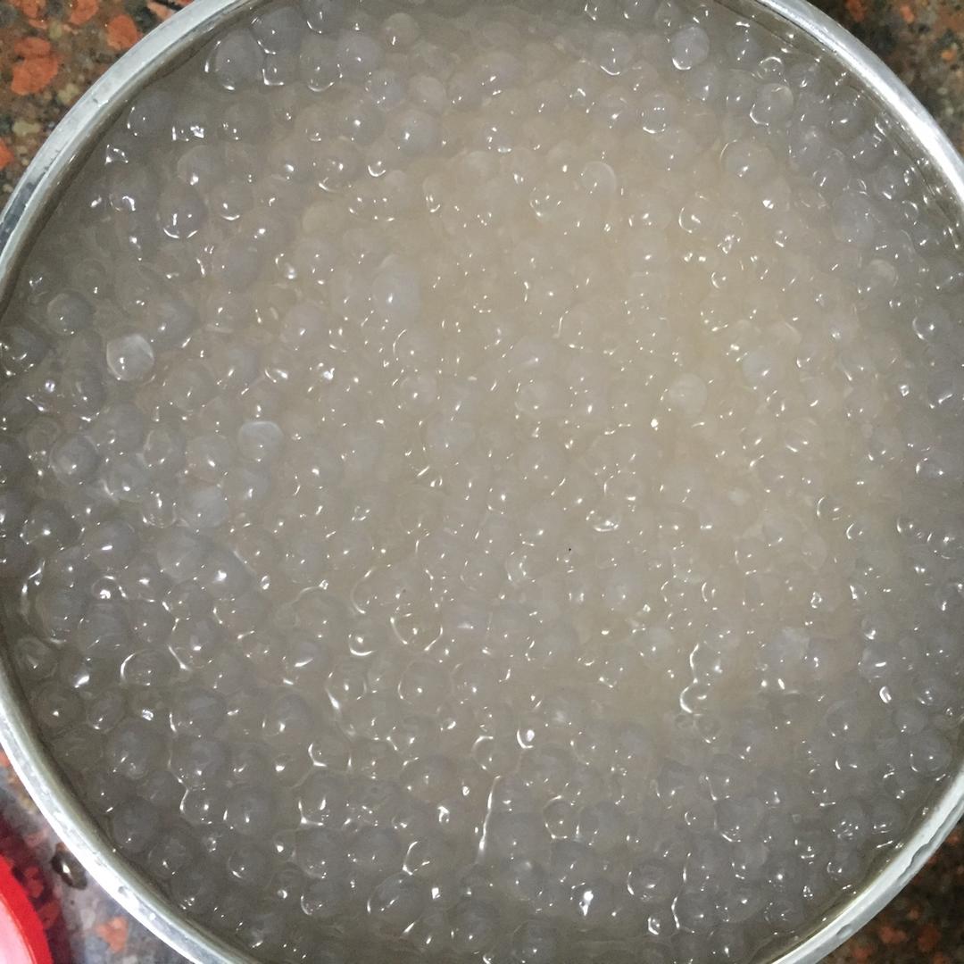 学会西米露煮出晶莹剔透