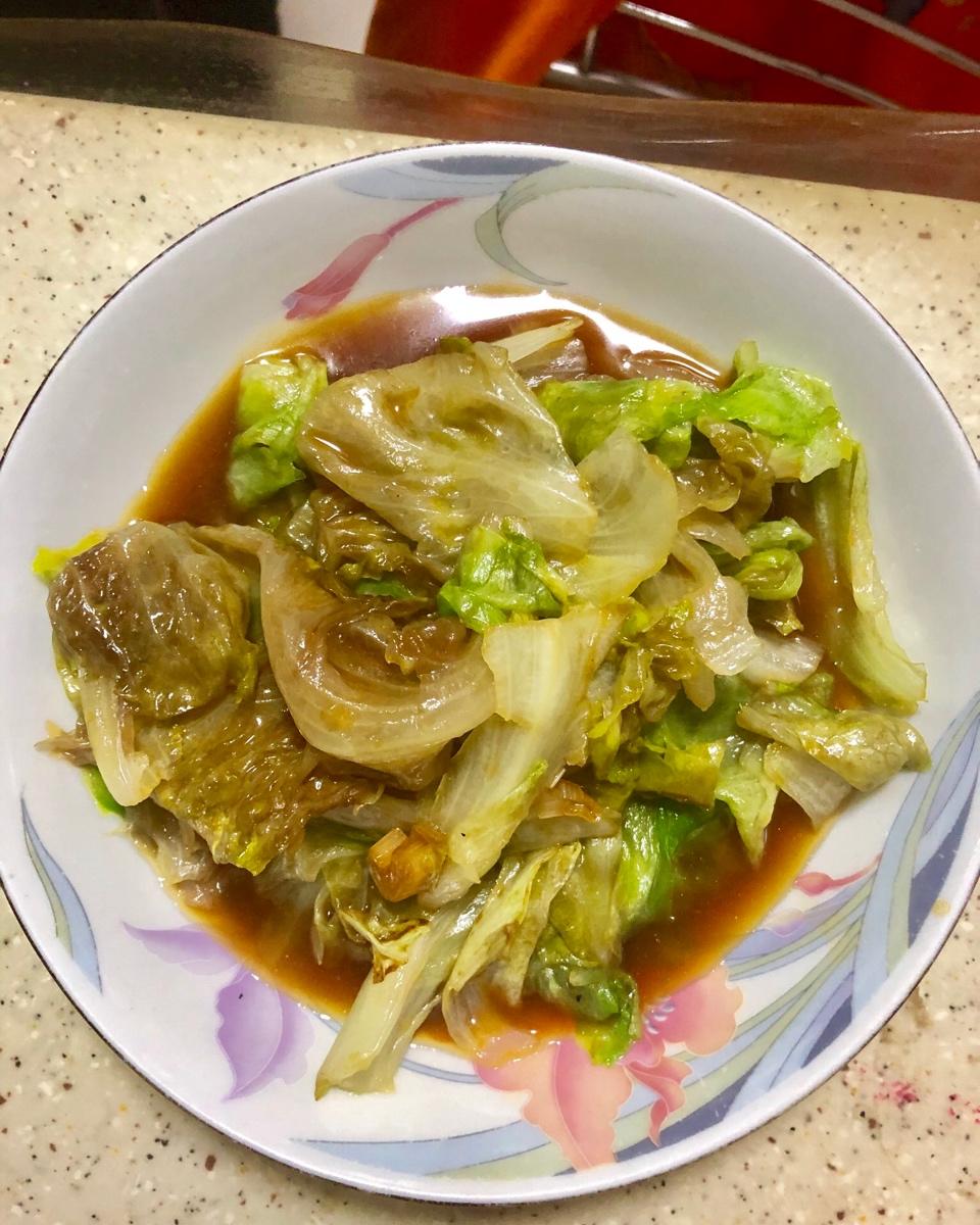 蚝油生菜