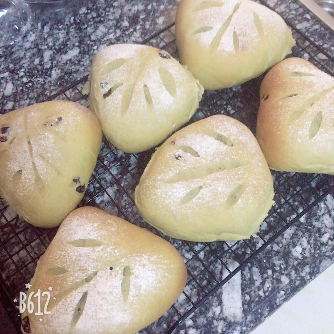 抹茶红豆芝士软欧