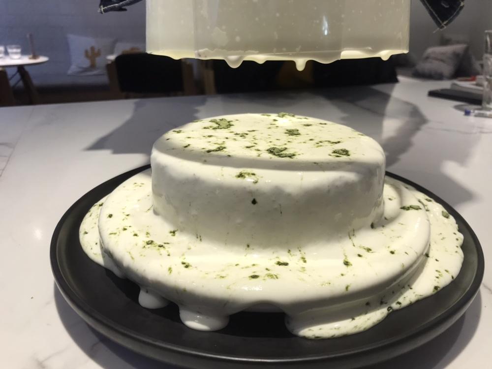 抹茶雪崩蛋糕/奶盖蛋糕