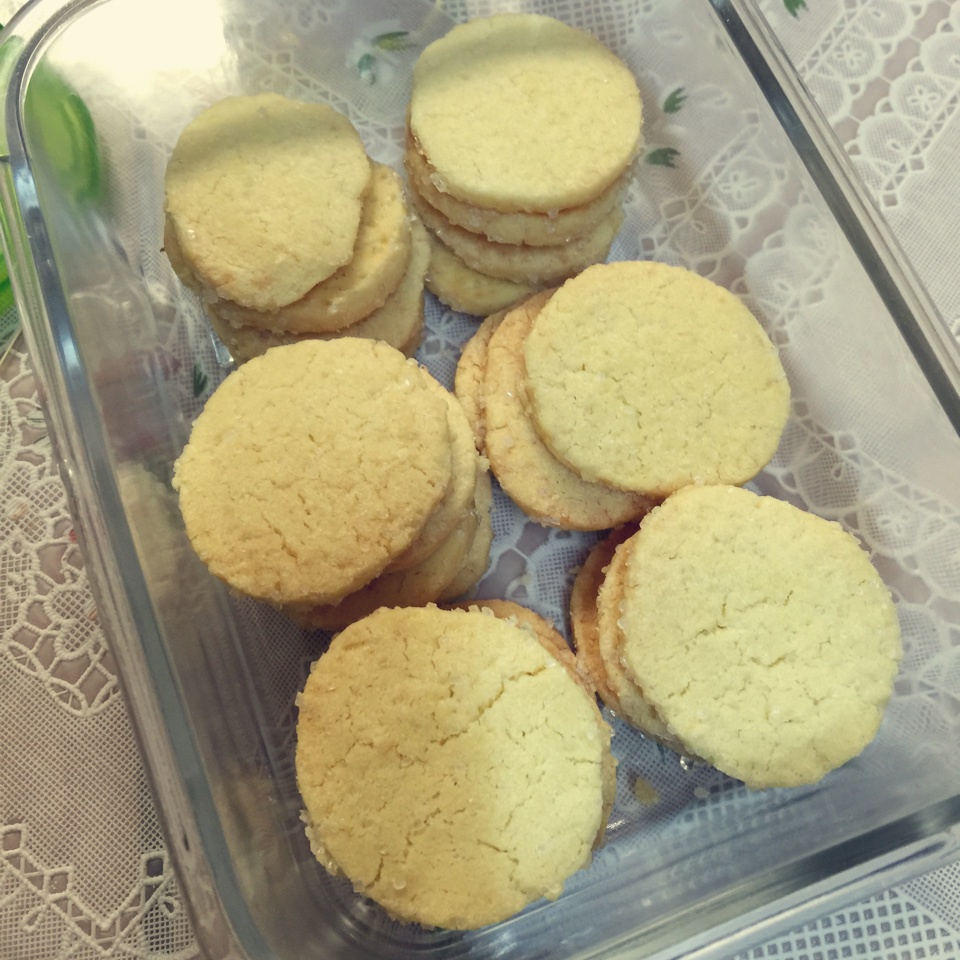 砂糖香草黄油饼干