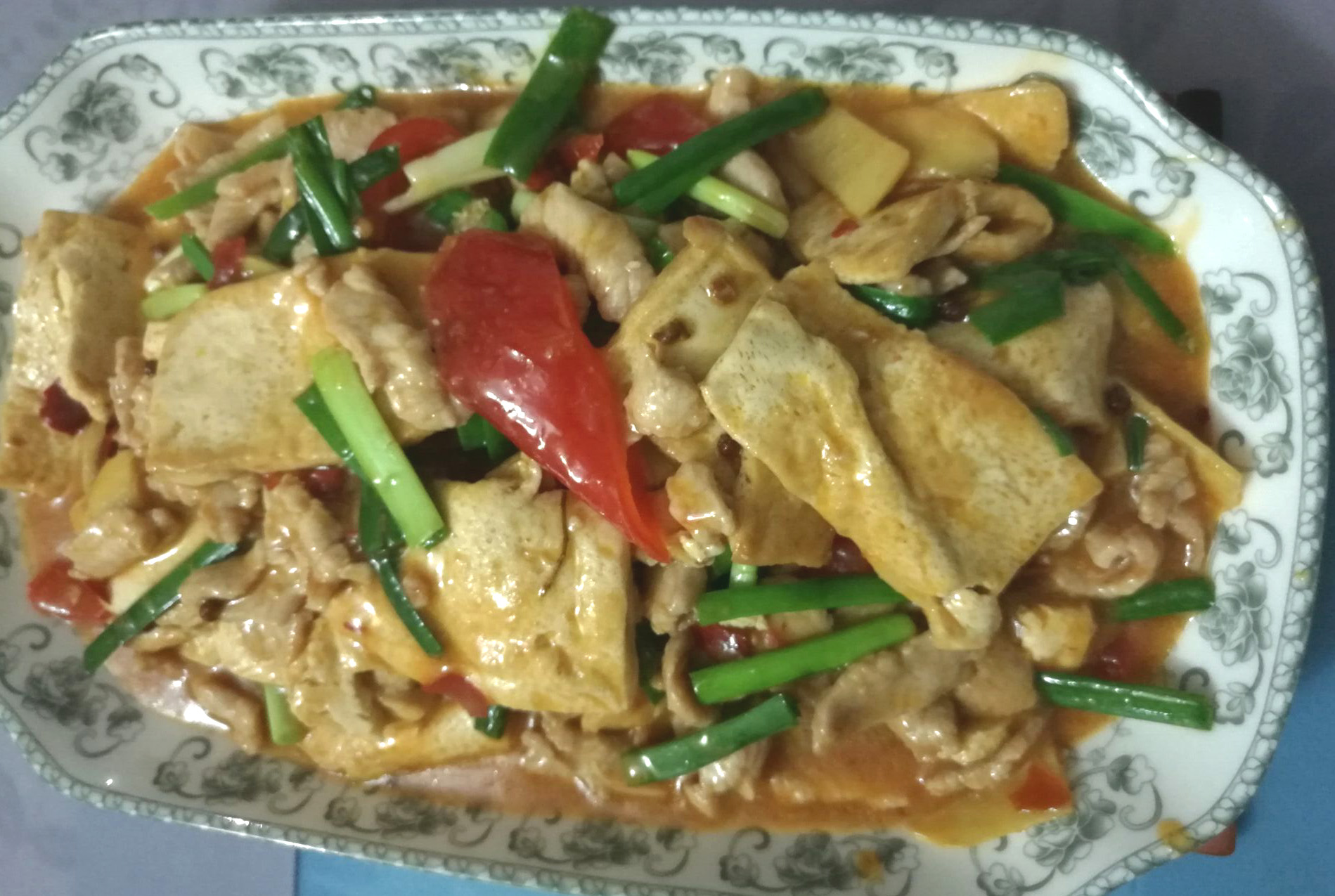 用自已磨的豆腐，做不一样的家常豆腐，浓浓家乡味！