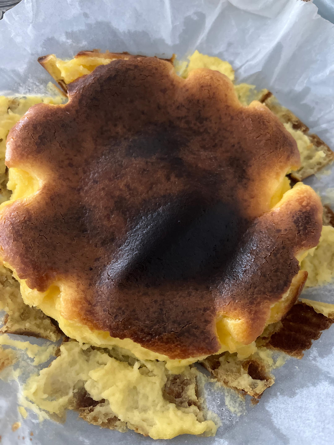 巴斯克式烤芝士蛋糕[超简单][搬运]