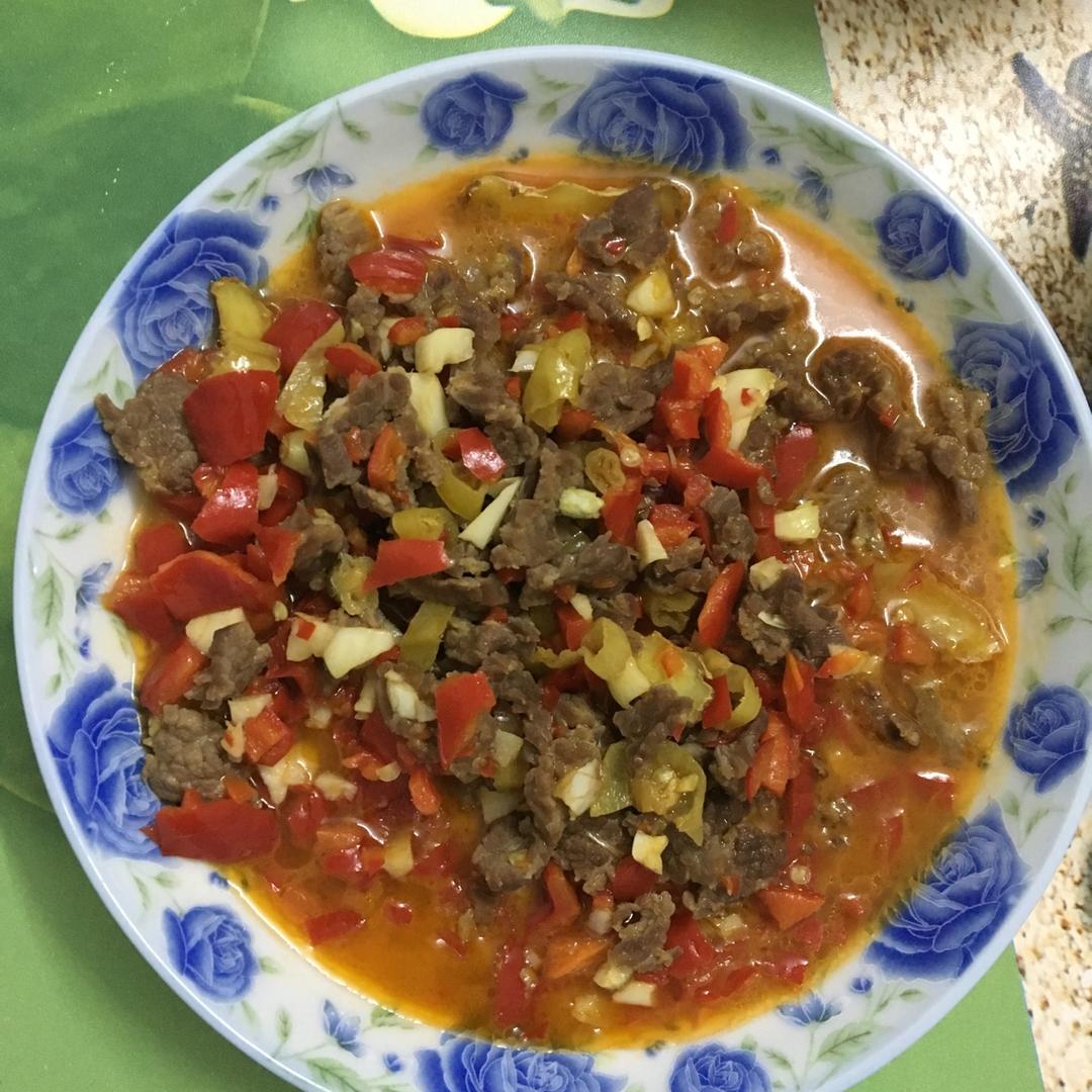 小炒牛肉