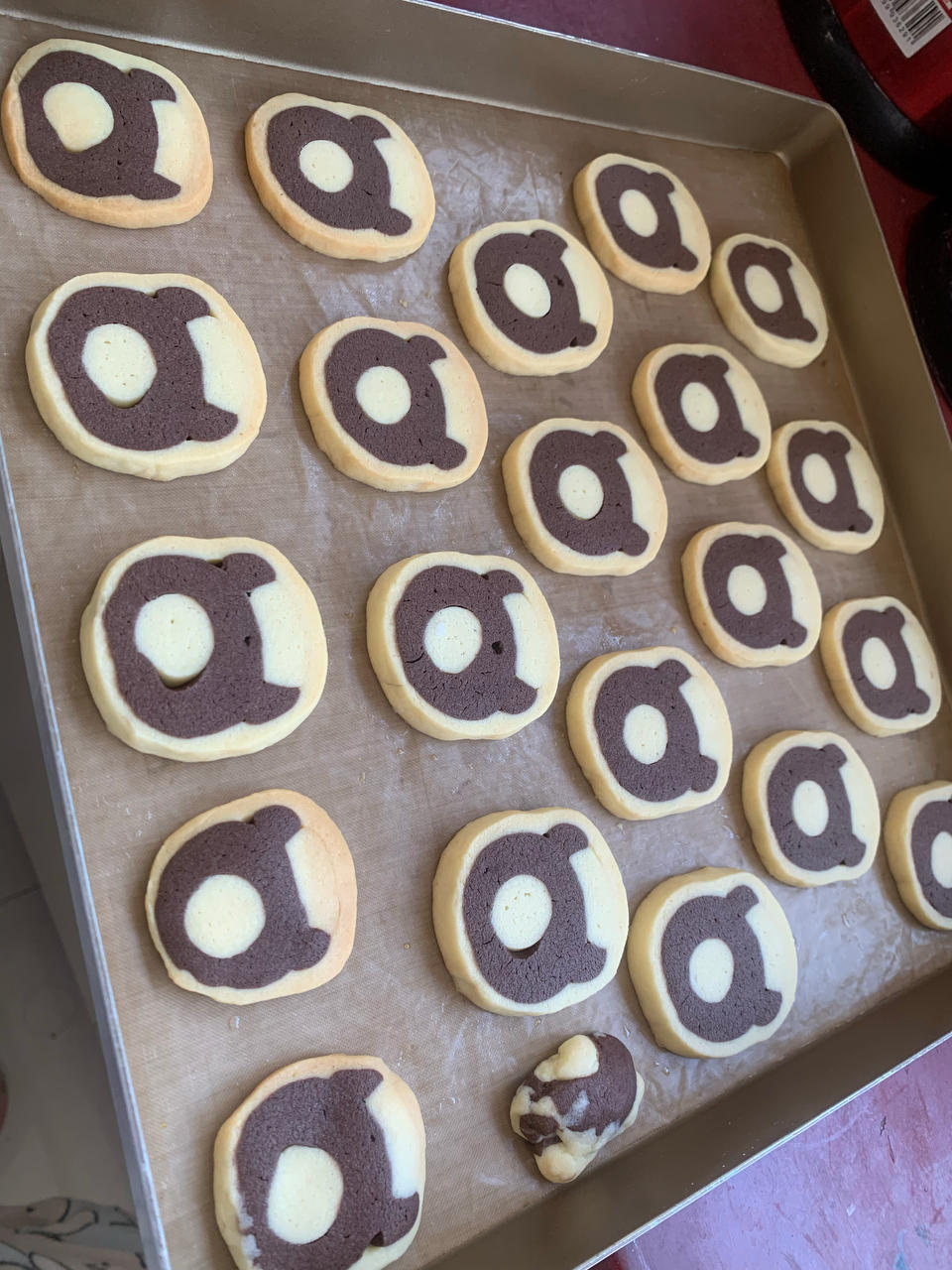 可爱的布朗熊饼干做法