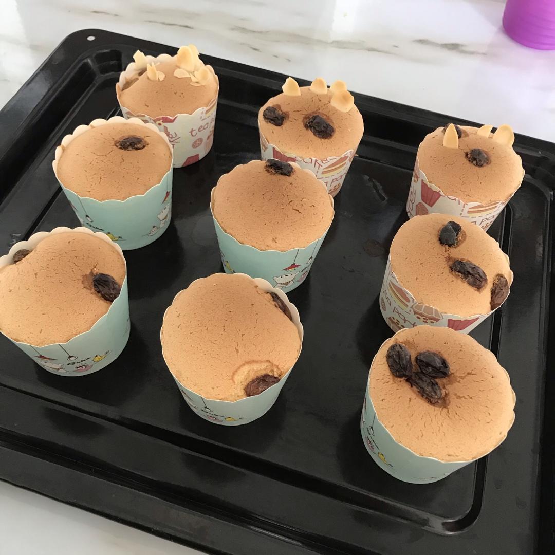 纸杯戚风蛋糕