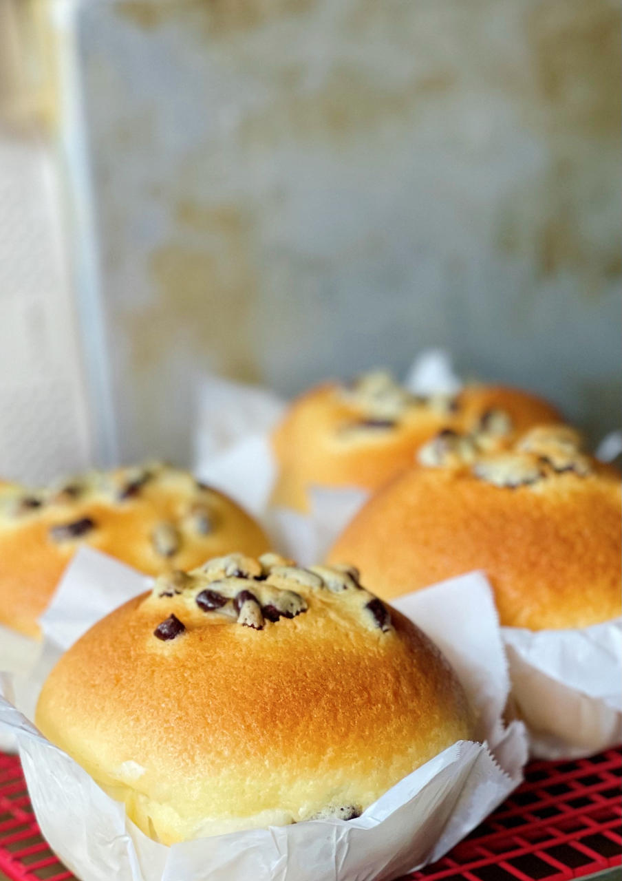 好吃到出炉就被抢光的墨西哥红豆面包