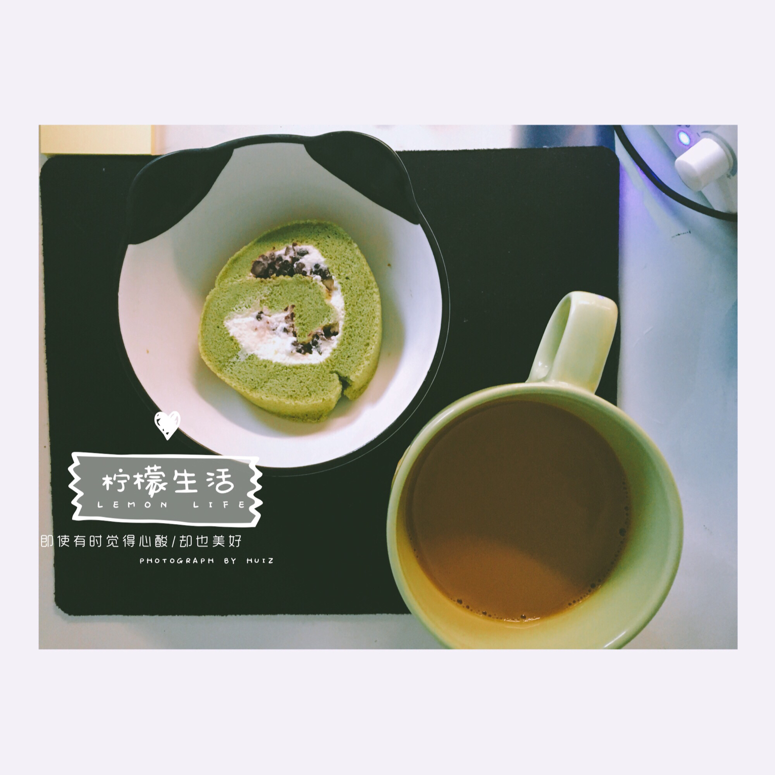抹茶蜜豆蛋糕卷