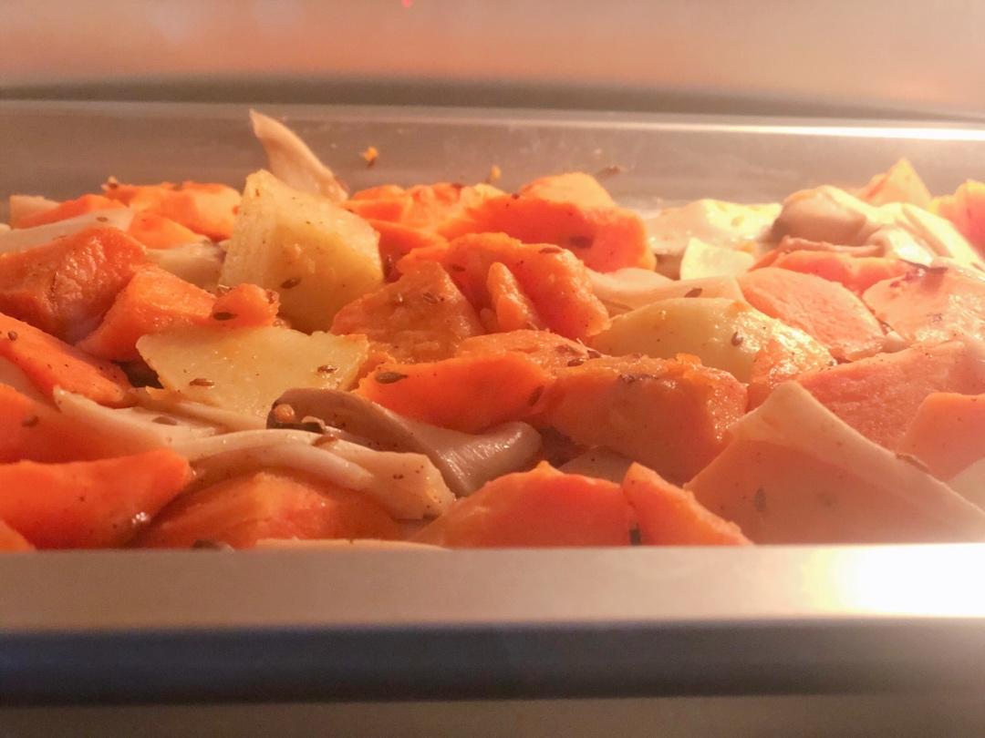 从此放弃油炸🥔烤杂蔬（土豆，红薯，藕片...）