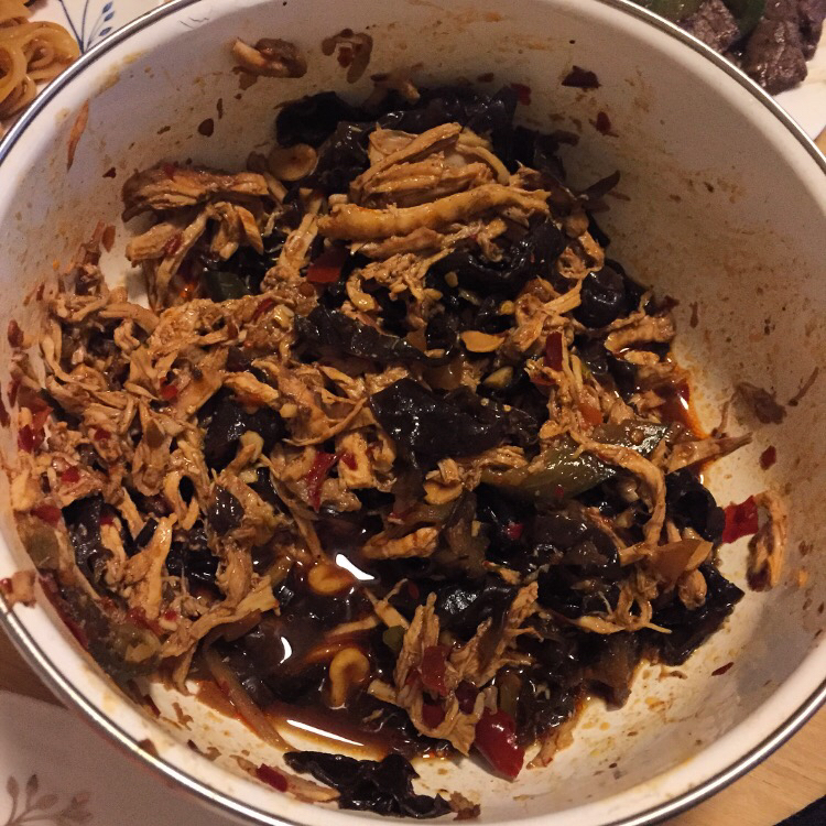 减脂健身｜凉拌手撕鸡丝（香辣&麻油版）