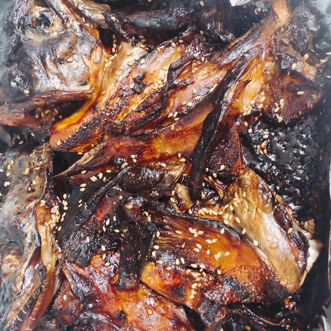 香烤三文鱼头