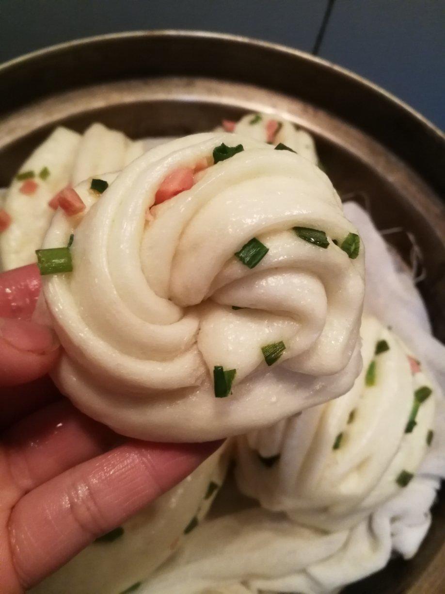 葱油花卷 Steamed Roll