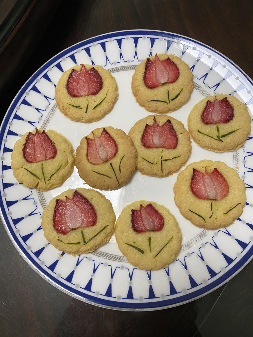 郁金香曲奇🌷饼干界的颜值天花板