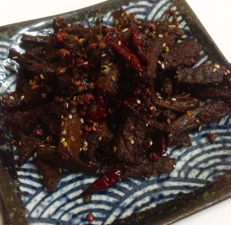 麻辣牛肉干