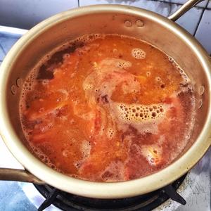 超好喝的番茄🍅鸡蛋🥚汤的做法 步骤5