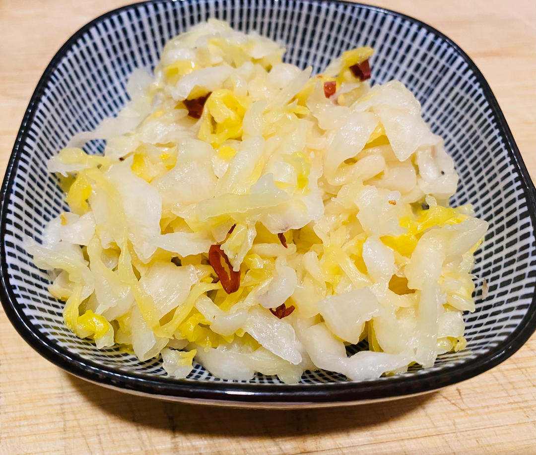 上海酸辣菜（苹果醋版）（小酸小辣够爽口）