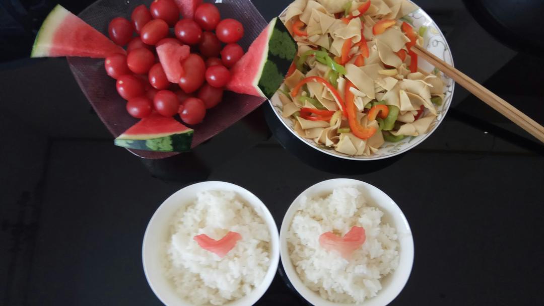清炒豆腐皮