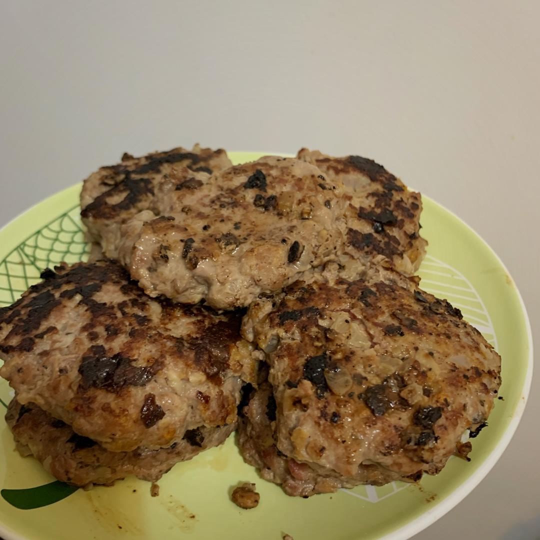 健身餐之快手低脂牛肉饼/鸡肉饼，堪比汉堡肉饼、上校鸡块