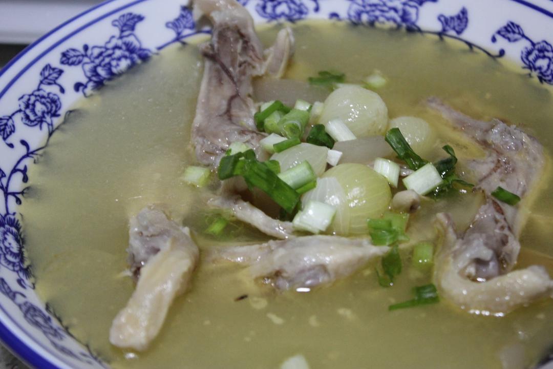 苦茭鹅掌汤