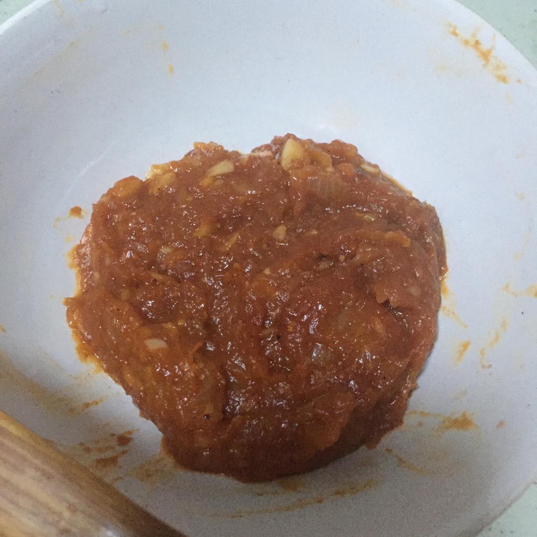 家庭自制pizza酱