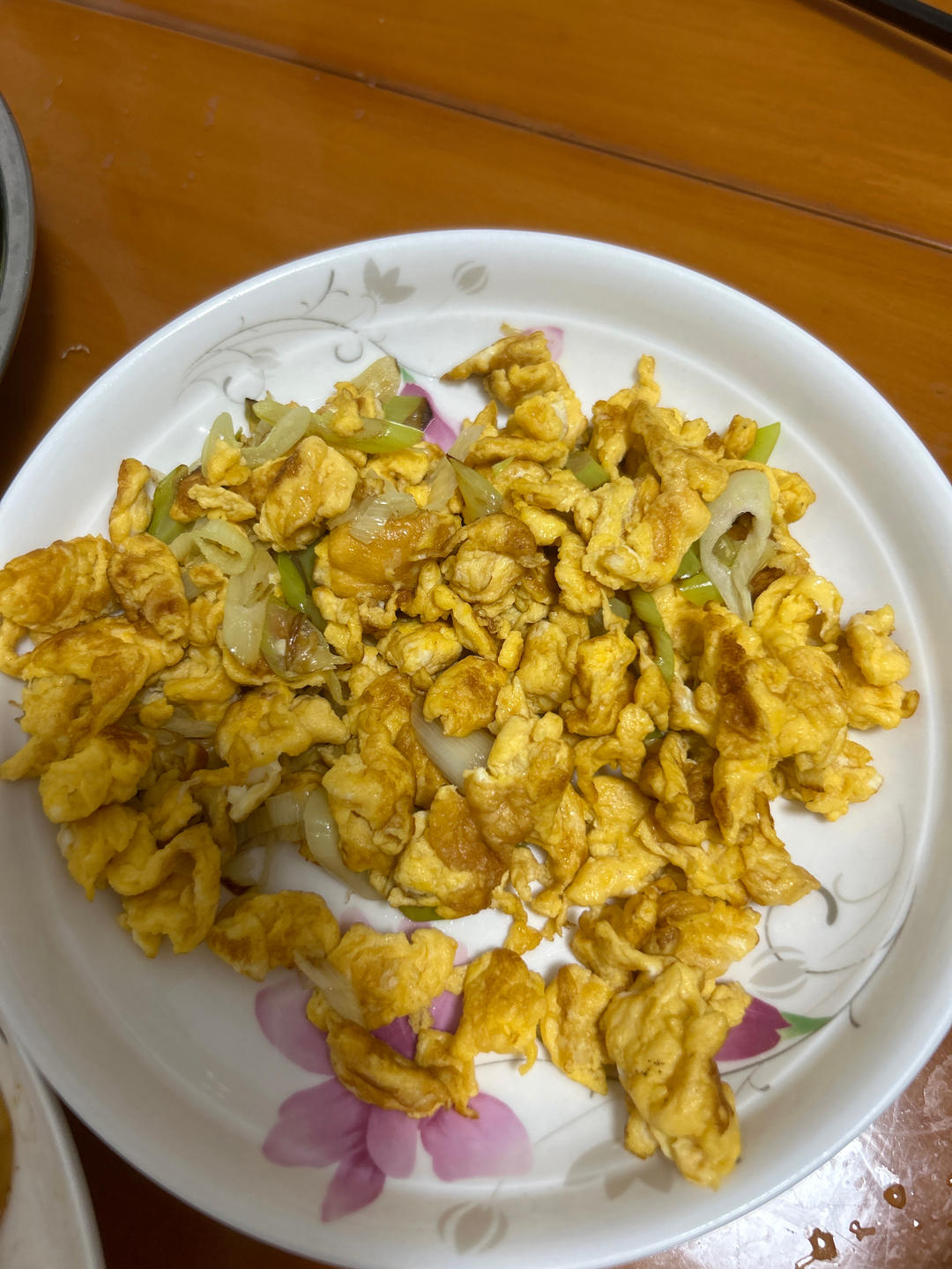大葱炒鸡蛋