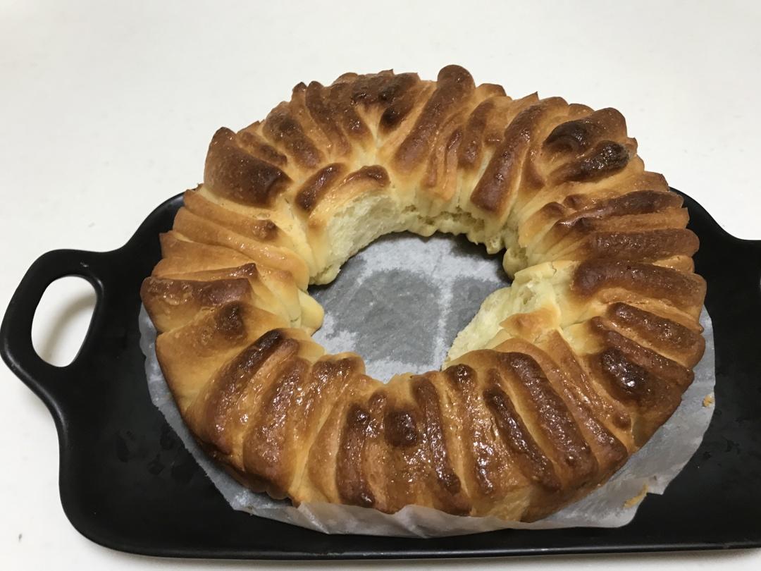 日式炼乳奶油面包(⑉• •⑉)‥♡超软超香