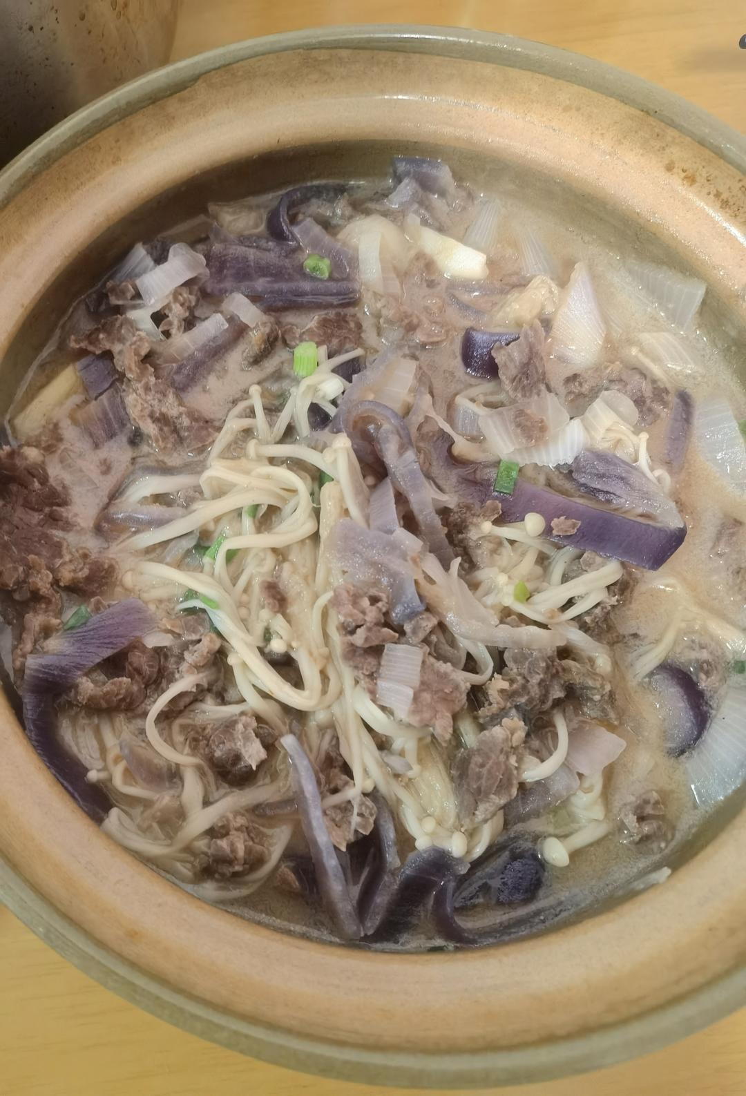 沙茶牛肉煲(潮汕味道)