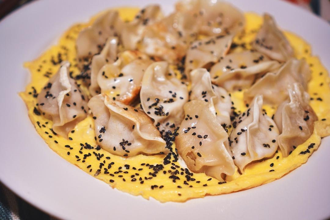 【快手菜】鸡蛋煎饺