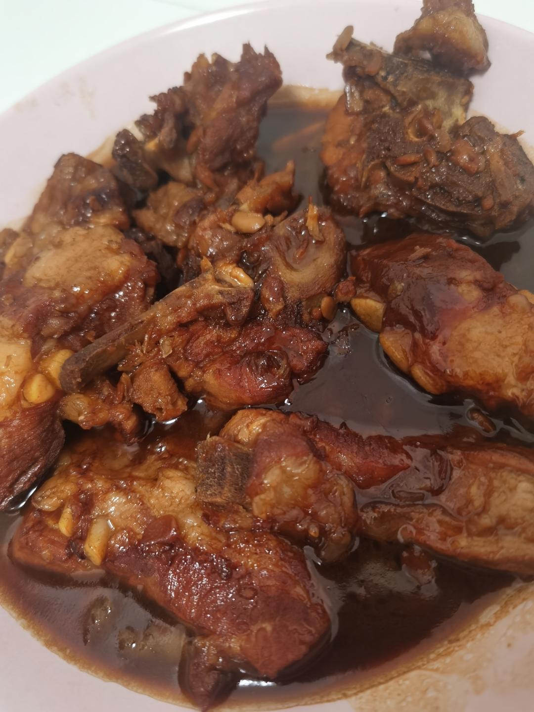 满屋飘香的酱脊骨